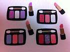 Eye shadow and Lipstick x 4 of each Make up theme   Quickutz die cuts