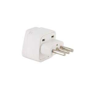  HQRP AC Adaptor Converts USA to Italy Outlet Travel Plug 