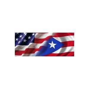 American Pride Puerto Rican Heritage Rear Window Graphic 