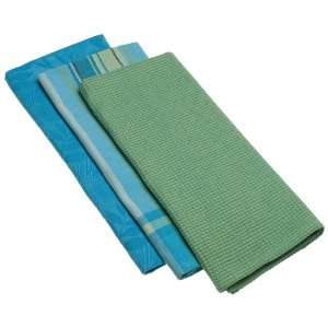  DII Cool Breeze Mixed Dishtowel, Set of 3