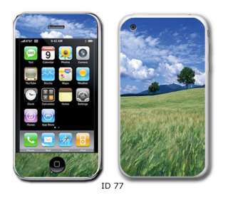 VINYL SKIN CASE COVER for Apple iPhone 3G 3GS Two Sets  