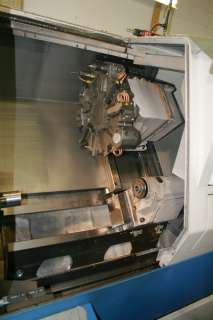 2004 DAEWOO PUMA 240L TURNING CENTER CNC LATHE w/BAR FEEDER  