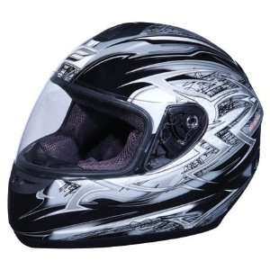  Zoan Z993 Thunder Roadster Full Face Helmet Small  Black 