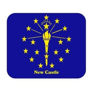 US State Flag   New Castle, Indiana (IN) Mouse Pad 