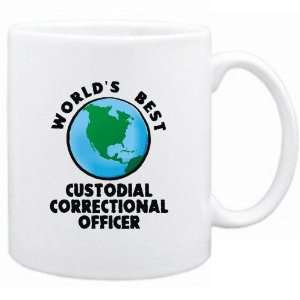 New  Worlds Best Custodial Correctional Officer / Graphic  Mug 