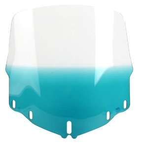  Memphis Shades Gold Wing Windshield   Standard   Gradient Teal 