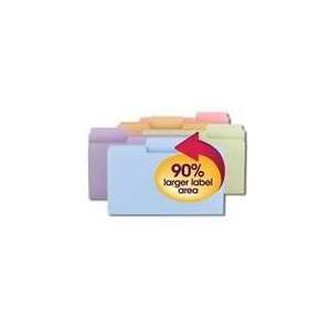 SMD11962, Smead SuperTab Colored Folder, 1/3 Cut, Legal 