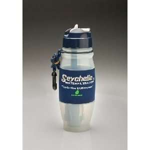  28oz Advanced Seychelle Water Filtration flip top bottle 