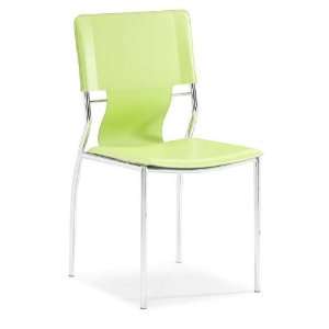  Zuo Modern Trafico Dining Chair Green: Home & Kitchen