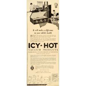  1922 Ad Icy Hot Vacuum Products Lunch Kit Bottle Jar 174 W 