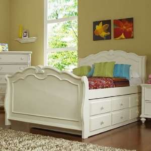  Villa Twin Sleigh Bed (Youth): Home & Kitchen