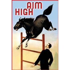  Exclusive By Buyenlarge Aim High 12x18 Giclee on canvas 