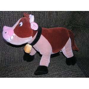   12 Plush Poseable Maggie the Cow with Moo Sounds from Disney Store