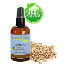  Botanical Beauty Sesame Oil, 100% Pure, Cold Pressed 1 