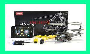 3CH Syma i Copter S109G RC MINI iphone Android Apache i helicopter 