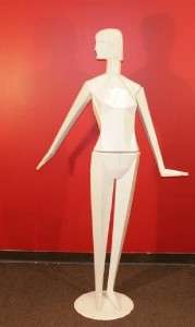 RARE 70 inch Vintage Art Deco VOGUE Full Body Female Woman Mannequin 
