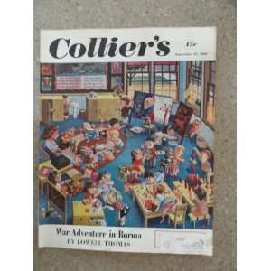Colliers Magazine September 23,1950 (Cover Only) cover art by Stanley 
