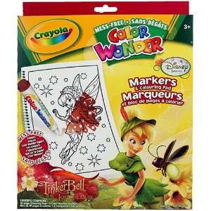   Crayola Color Wonder   Tinker Bell and the Lost Treasure Toys & Games