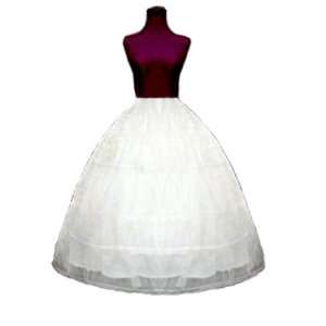   Full Wedding Bridal Gown Petticoat Crinoline Slip Skirt Toys & Games