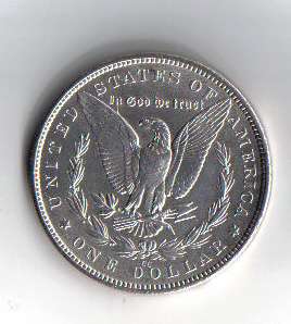 1882 CC Morgan Dollar Ch. Brilliant Unc Cond. Lot # 58  