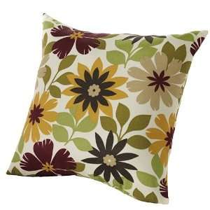  Croft and Barrow Floral Outdoor Decorative Pillow: Home 