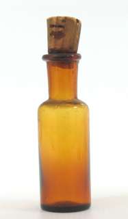 ANTIQUE MEDICAL DROP BY DROP SMALL GLASS BOTTLE *  