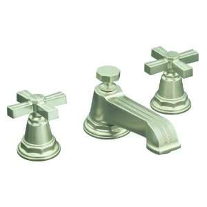   Widespread Lavatory Faucet, Vibrant Brushed Nickel: Home Improvement