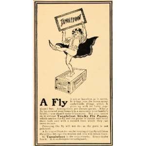   Sticky Fly Paper Bug Trap   Original Print Ad
