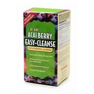  ACAI BERRY EASY CLEANSE TABS Size 40 Health & Personal 