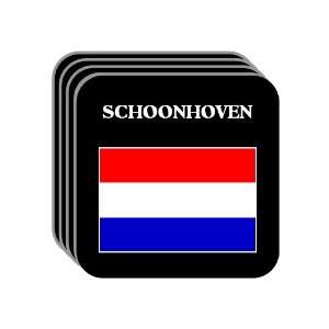 Netherlands [Holland]   SCHOONHOVEN Set of 4 Mini Mousepad Coasters