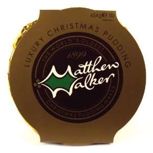 Matthew Walker Christmas Luxury Pudding 454g  Grocery 