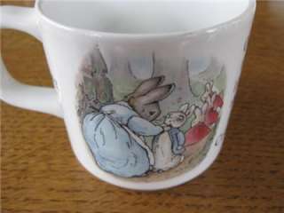 Wedgwood Peter Rabbit 3 piece setting cup bowl plate  