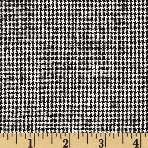   Houndstooth Black/White Fabric By The Yard Arts, Crafts & Sewing
