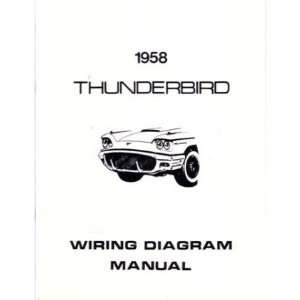    1958 FORD THUNDERBIRD Wiring Diagrams Schematics: Everything Else