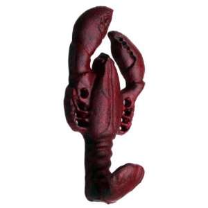  Cast Iron Lobster Claw Hook Nautical Wall Hook: Home 