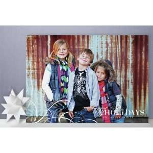  Snowflake Whimsy Holiday Photo Cards Health & Personal 