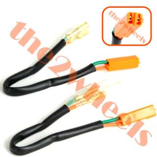 Turn Signals Adapter cable for Honda Kawasaki x 2 pcs  