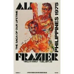   / Joe Frazier Original 1975 CC Boxing Fight Poster: Everything Else