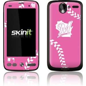  Milwaukee Brewers Pink Game Ball skin for HTC Desire A8181 