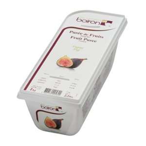 French Frozen Fruit Puree, Fig 2.2 lb. Grocery & Gourmet Food