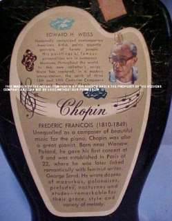 VINTAGE BEAMS CHOICE CHOPIN 4/5 QT WHISKEY BOTTLE W/LID  