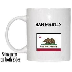    US State Flag   SAN MARTIN, California (CA) Mug: Everything Else
