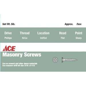  2 each Ace Masonry Screws (586 316X234)