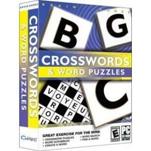  BRAIN GAMES CROSSWORDS & WORD PUZZLES ON HAND SOFTWARE 