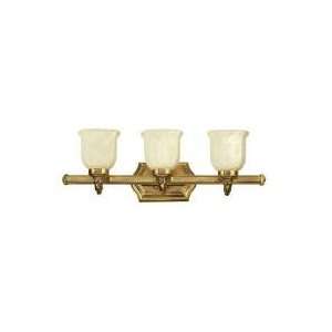  Hinkley Abigail Burnished Brass Three Light Wall Sconce 24 