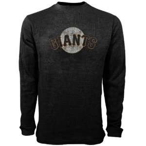 com Reebok San Francisco Giants Black Faded Logo Long Sleeve T shirt 