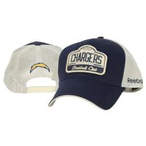  San Diego Chargers Adjustable Baseball Hat   Blue Mesh Back 
