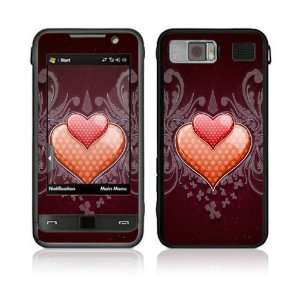Samsung Omnia Skin   Double Hearts