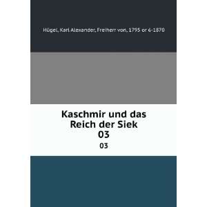 com Kaschmir und das Reich der Siek. 03 Karl Alexander, Freiherr von 