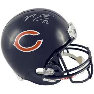  Matt Forte signed Chicago Bears Full Size Replica Helmet 